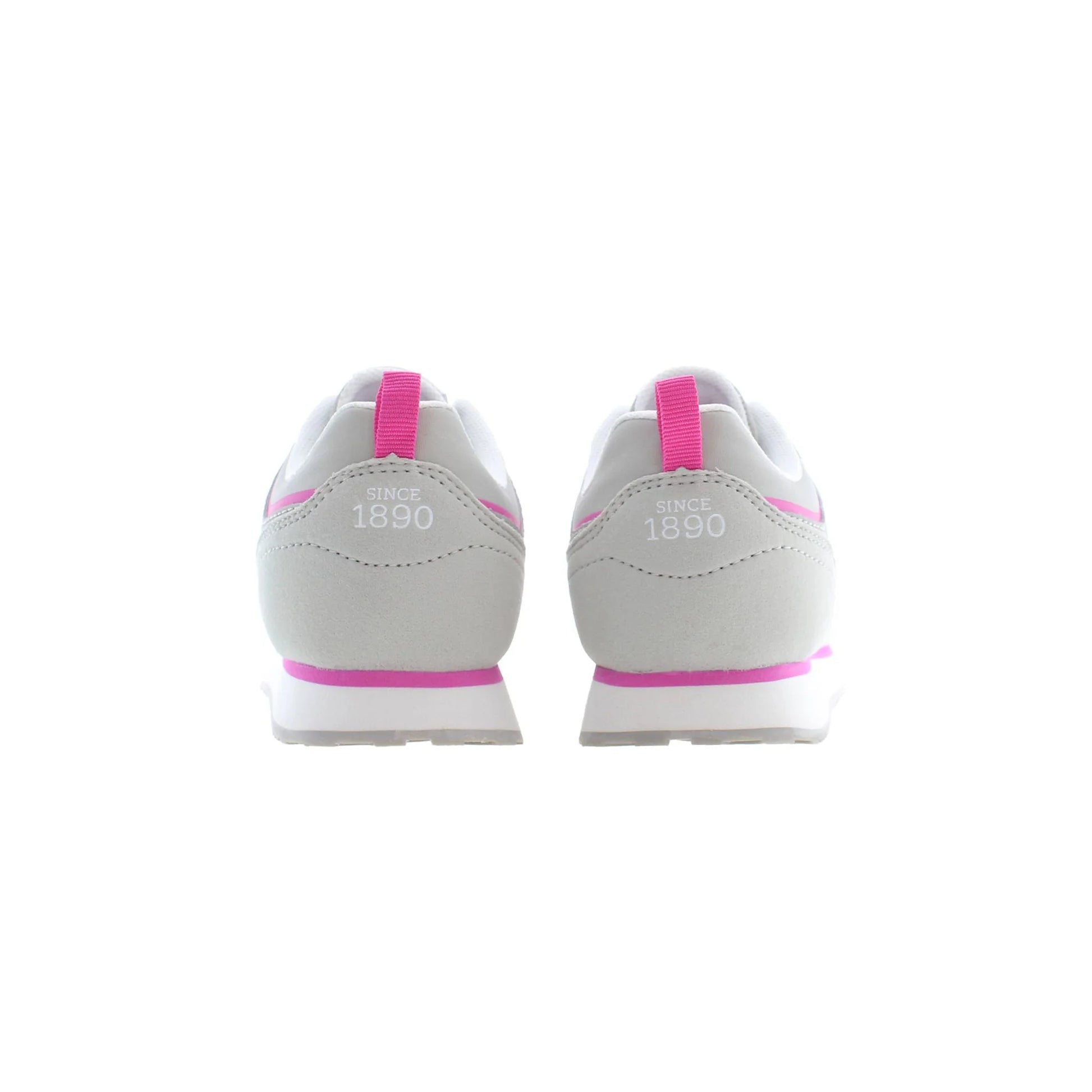U.S. POLO BEST PRICE Scarpe Sneakers Bambina Grigie con Dettagli a Contrasto bambino grigio - vista 3
