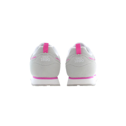 U.S. POLO BEST PRICE Scarpe Sneakers Bambina Grigie con Dettagli a Contrasto bambino grigio - vista 3
