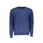 La Martina Maglia Uomo Blu Maniche Lunghe Girocollo Logo Maglie - foto prodotto