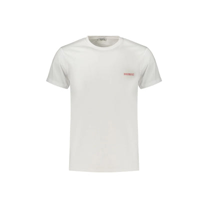 BIKKEMBERGS T-SHIRT MANICHE CORTE UOMO BIANCO