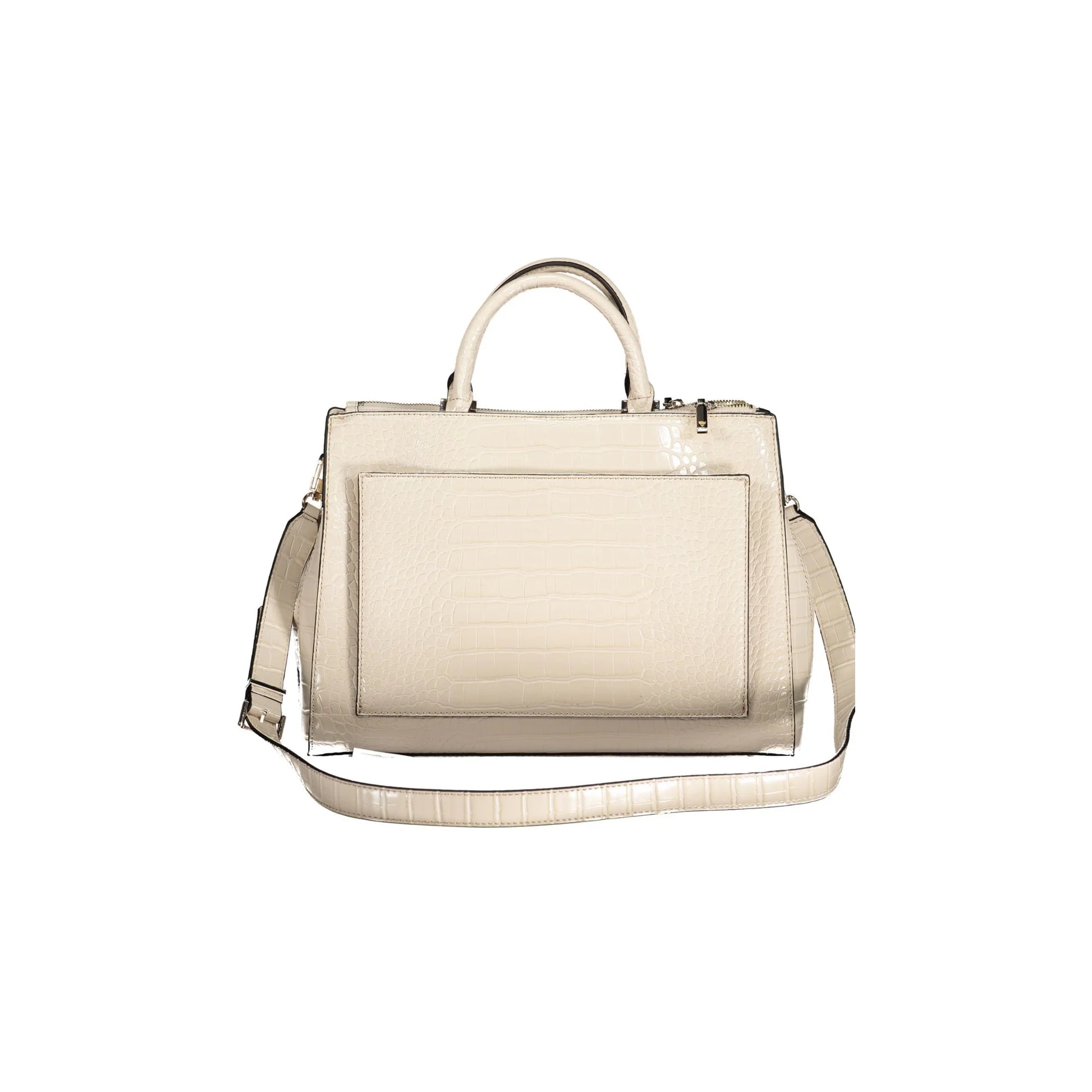 GUESS JEANS Borsa Donna Nelka Beige con Tracolla e Piedini Borse - vista 2