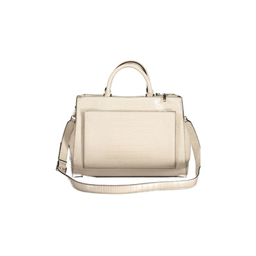GUESS JEANS Borsa Donna Nelka Beige con Tracolla e Piedini Borse - vista 2