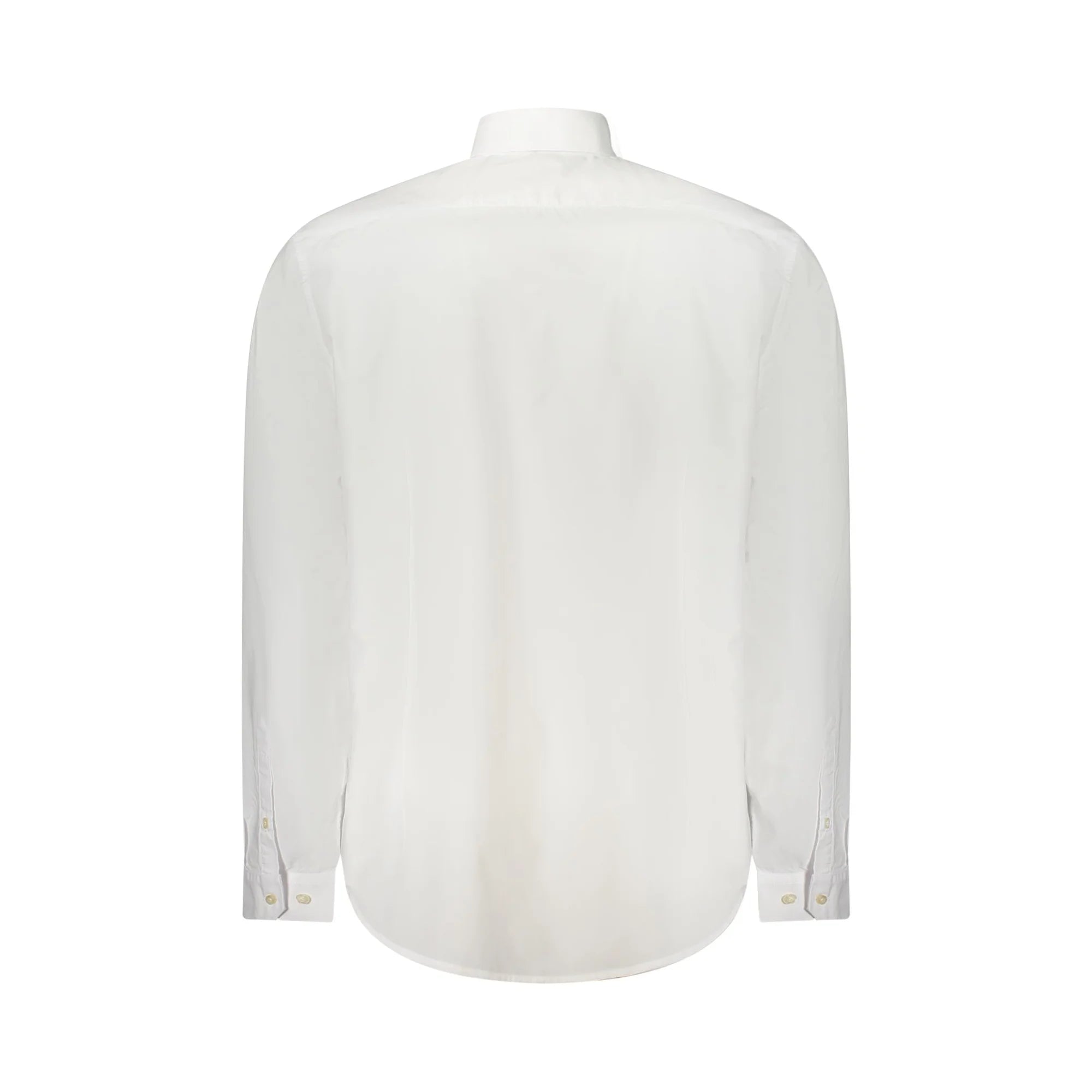 GUESS JEANS CAMICIA MANICHE LUNGHE UOMO BIANCO