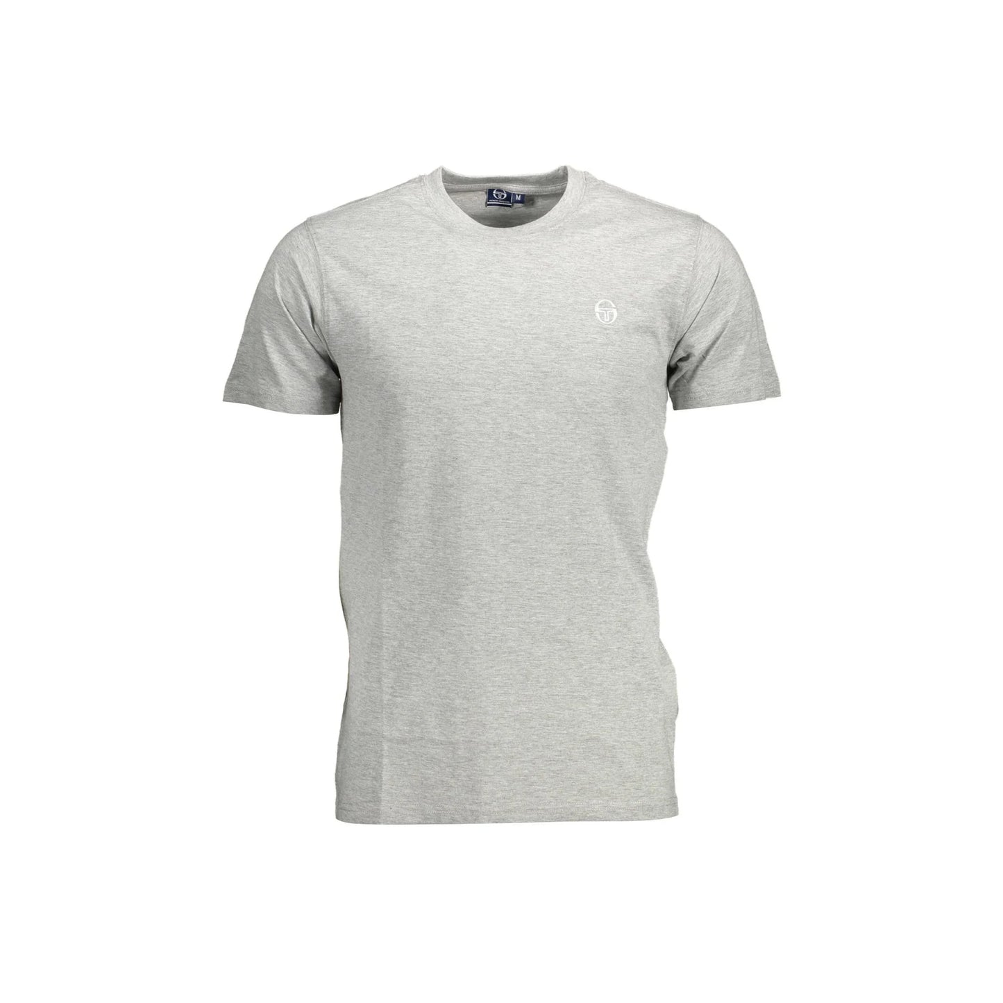 Sergio Tacchini T-Shirt Maniche Corte Uomo Grigia Ricamo Grigio - foto prodotto