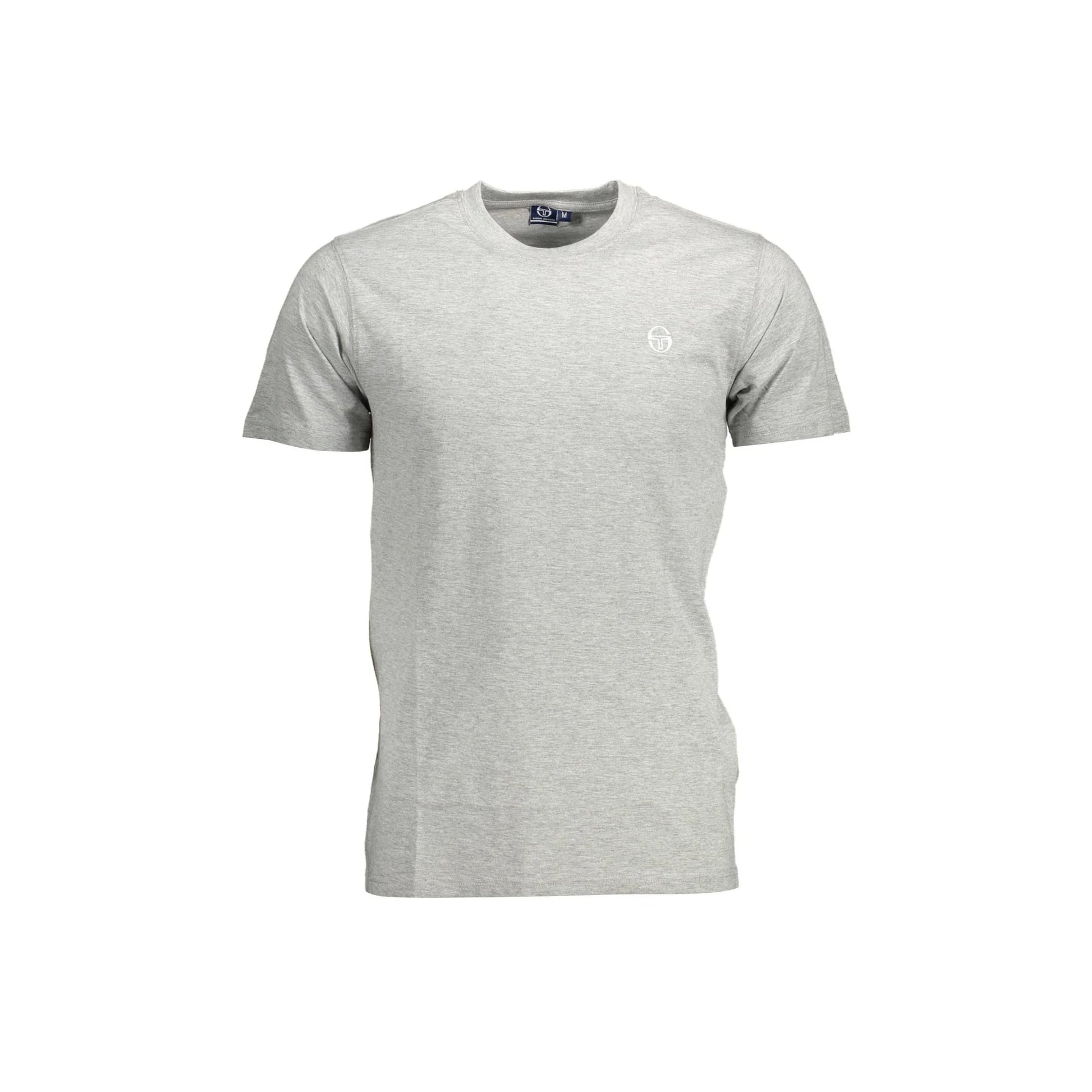 Sergio Tacchini T-Shirt Maniche Corte Uomo Grigia Ricamo Grigio - foto prodotto