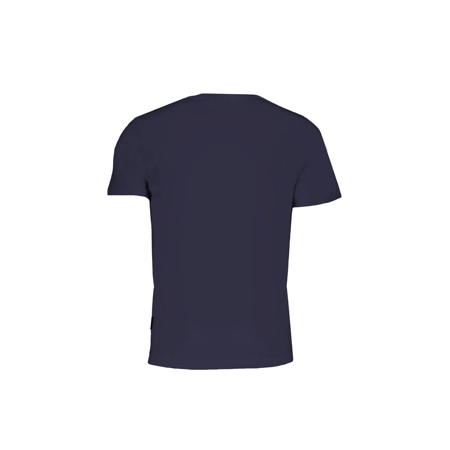 Napapijri T-Shirt Maniche Corte Uomo Blu Stampa Logo - vista 2