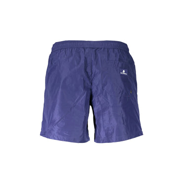 Karl Lagerfeld Beachwear Costume da Mare Uomo Blu Stampa - vista 2