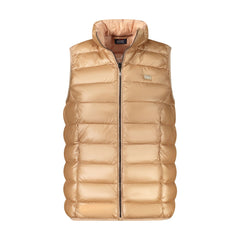 Norway 1963 Chaleco Mujer Rosa con Cremallera Detalles en Contraste Logo