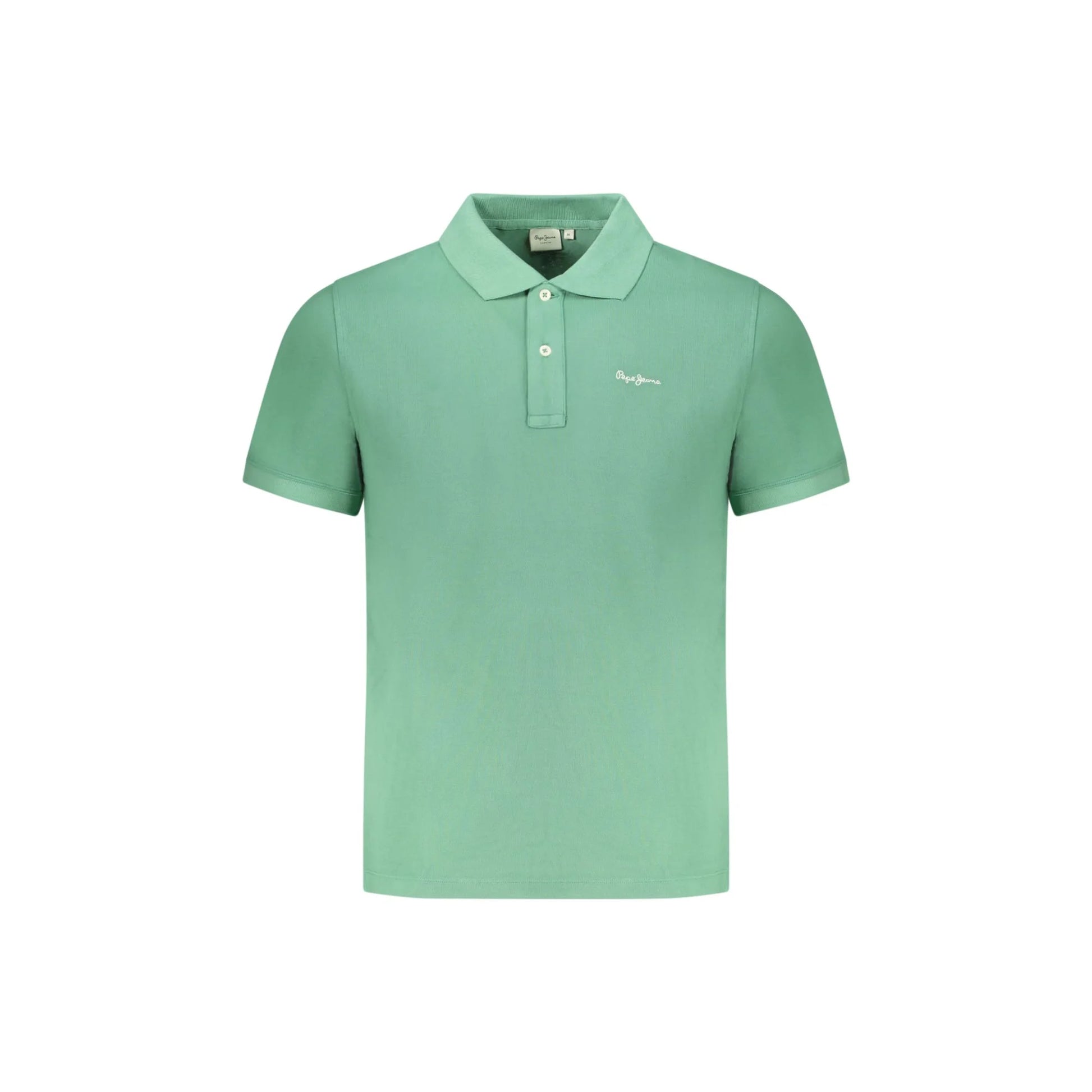 PEPE JEANS POLO MANICHE CORTE UOMO VERDE