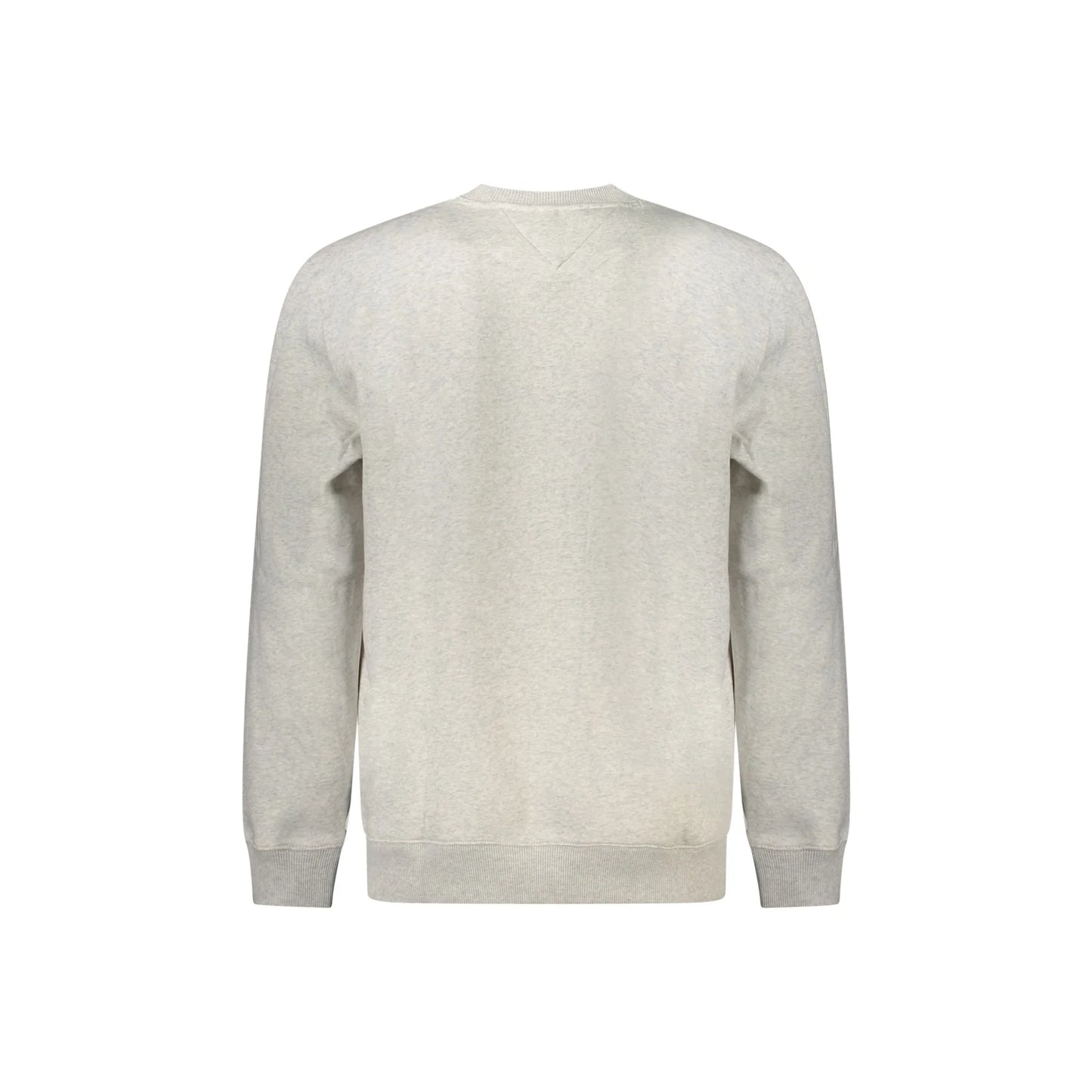 Tommy Hilfiger Felpa Uomo Grigia Girocollo Felpata Logo Felpe grigio - vista 2