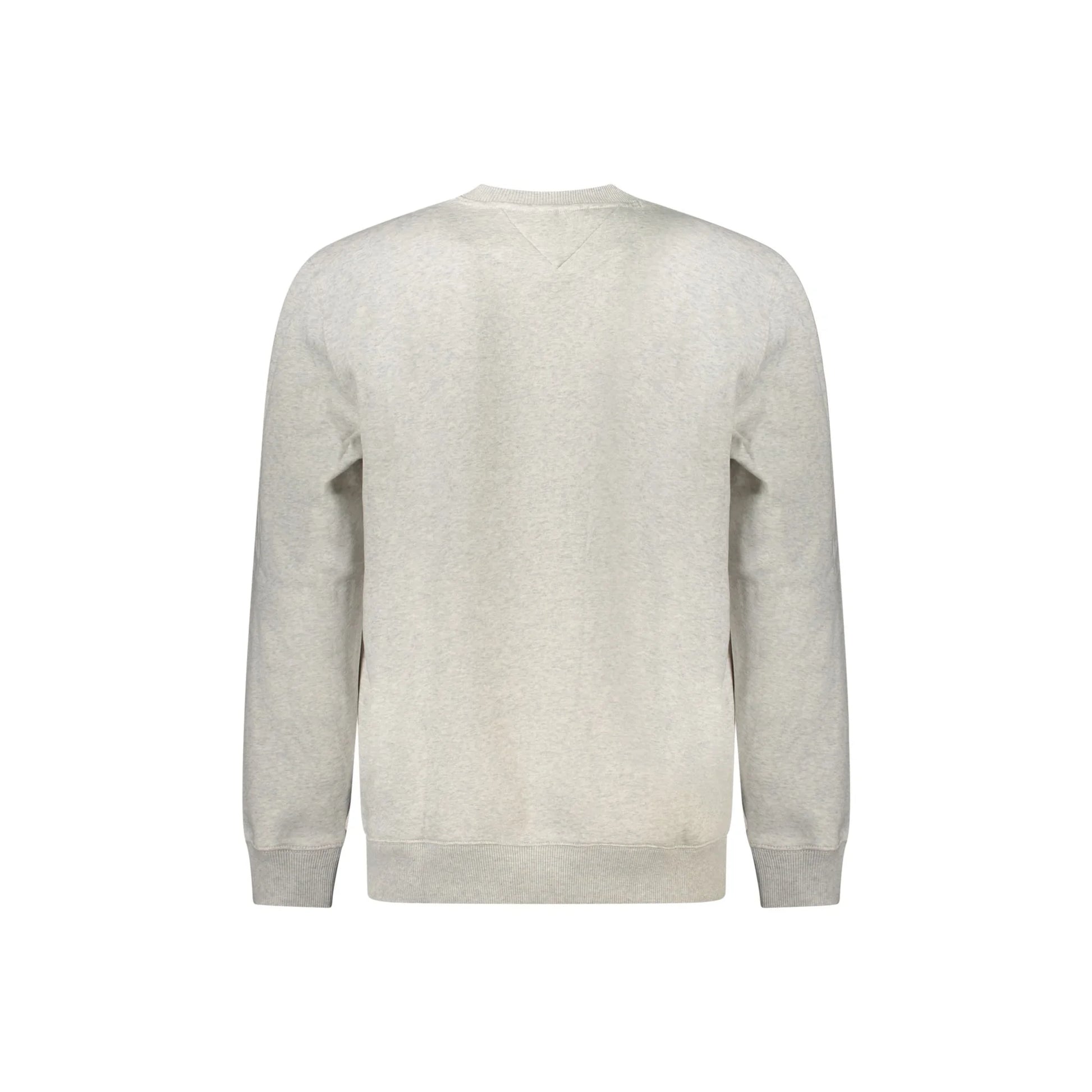 Tommy Hilfiger Felpa Uomo Grigia Girocollo Felpata Logo Felpe grigio - vista 2