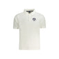 North Sails Polo Uomo Bianca Maniche Corte Cotone Stampa Logo Bianco - foto prodotto