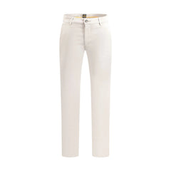 Boss Pantaloni Uomo Grigio Slim Fit con Logo