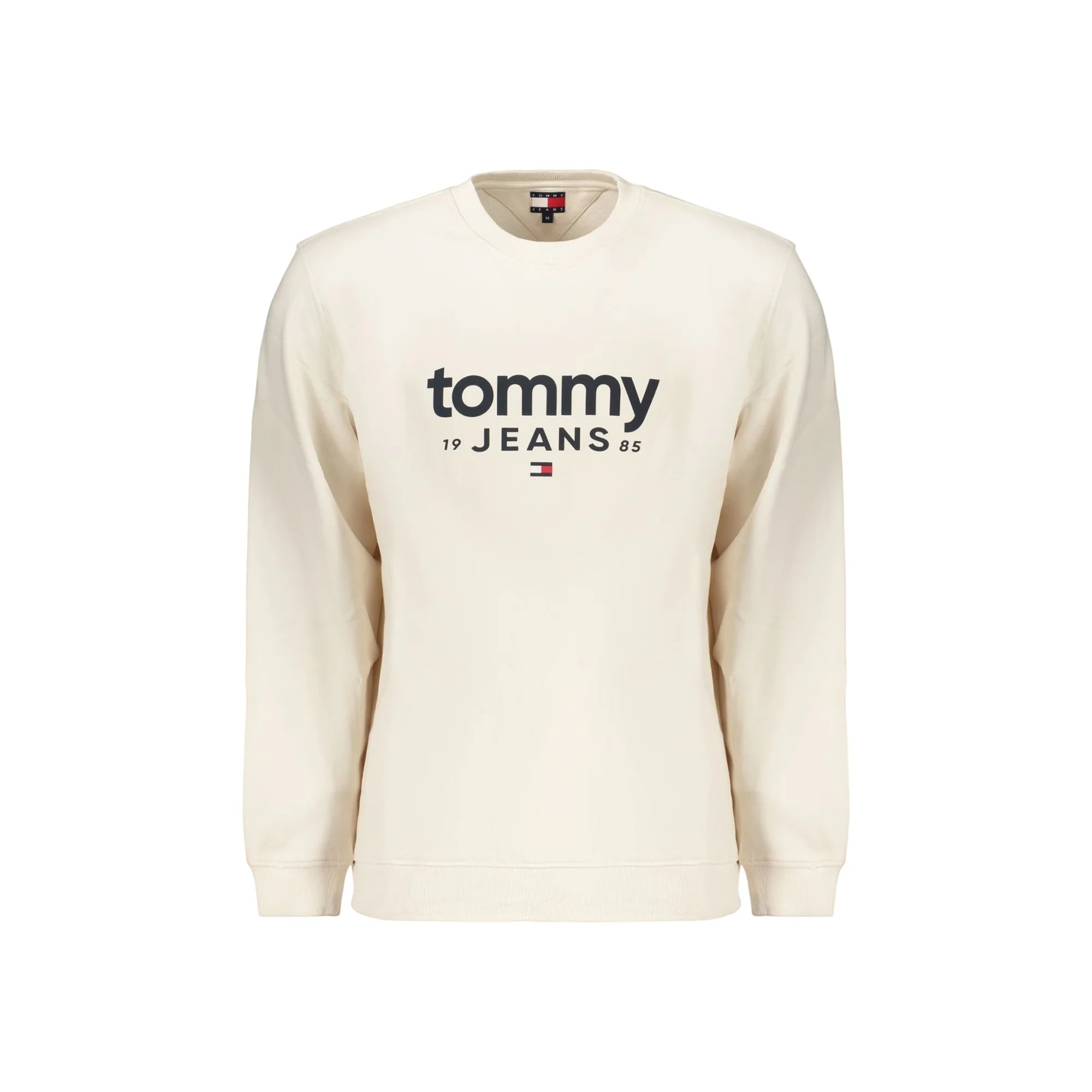 TOMMY HILFIGER FELPA SENZA ZIP UOMO BIANCO