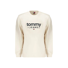 Tommy Hilfiger Hosszú Ujjú Felső Férfi Fehér Logó Nyomattal