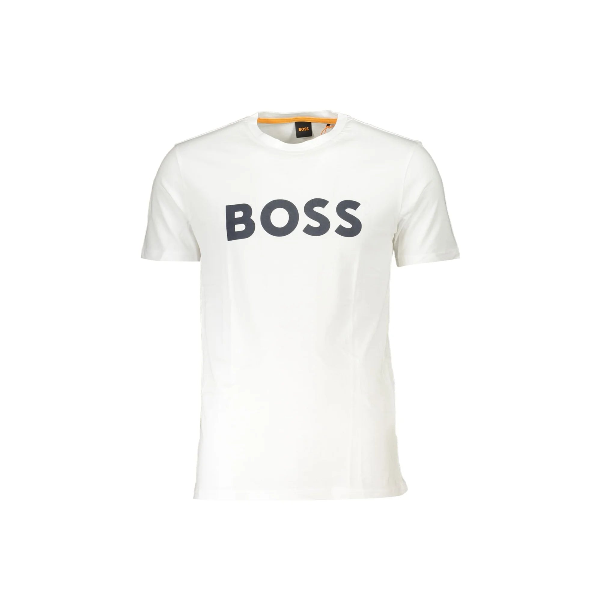HUGO BOSS T-SHIRT MANICHE CORTE UOMO BIANCO