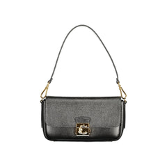 Coccinelle Borsa a Tracolla Pelle Donna Nera Logo