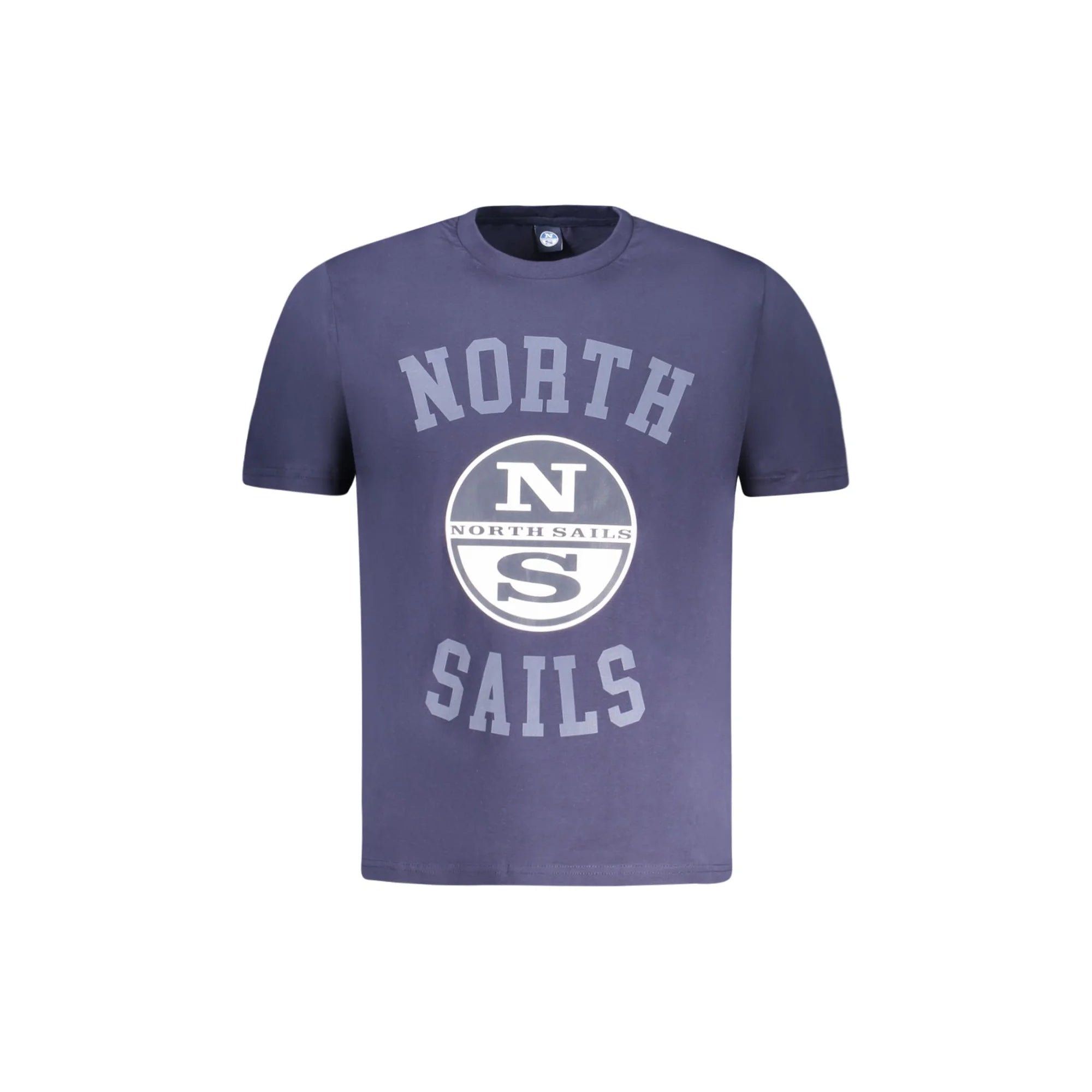North Sails T-Shirt Maniche Corte Uomo Blu Stampa Logo - foto prodotto