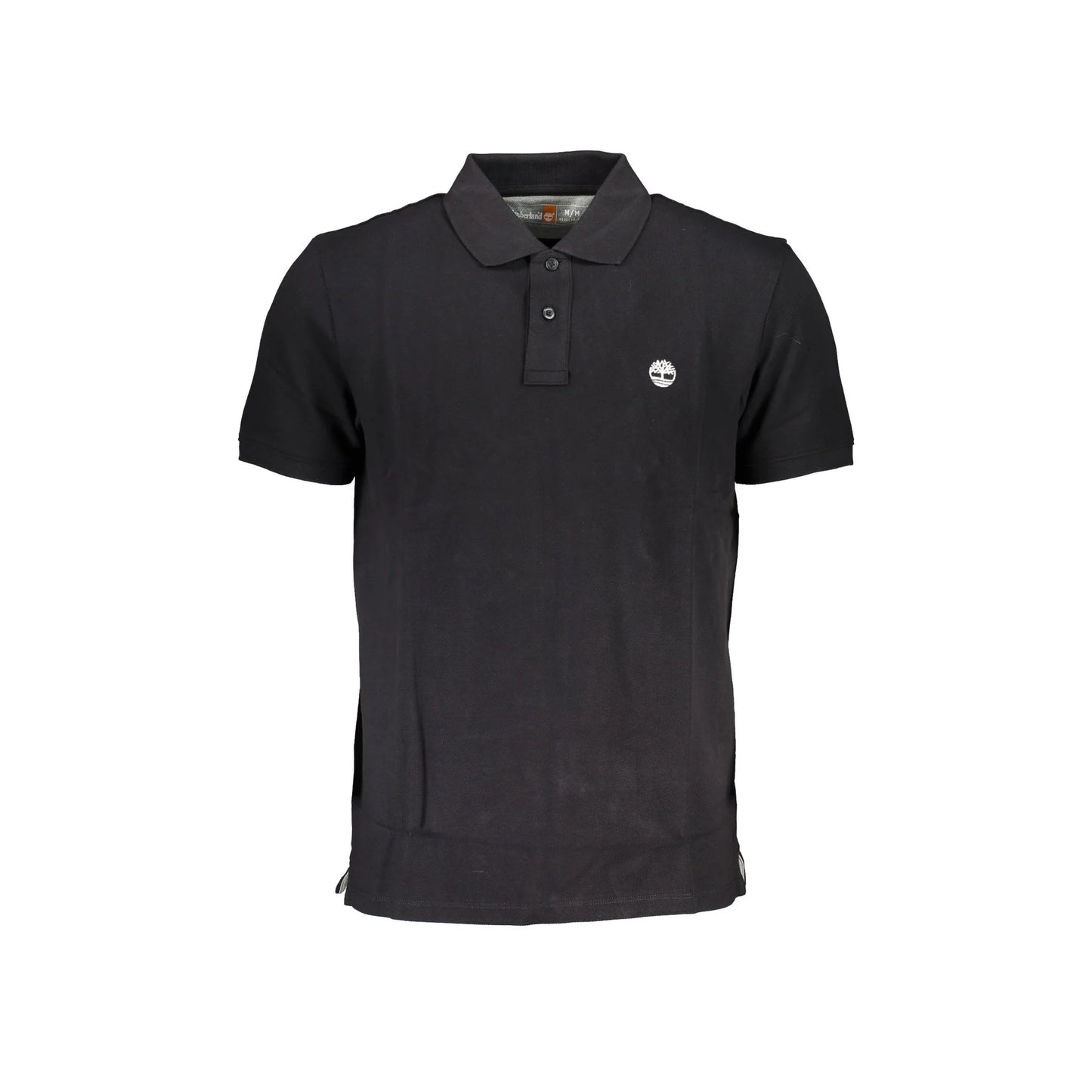 Timberland Polo Maniche Corte Uomo Nera Ricamo Nero - foto prodotto