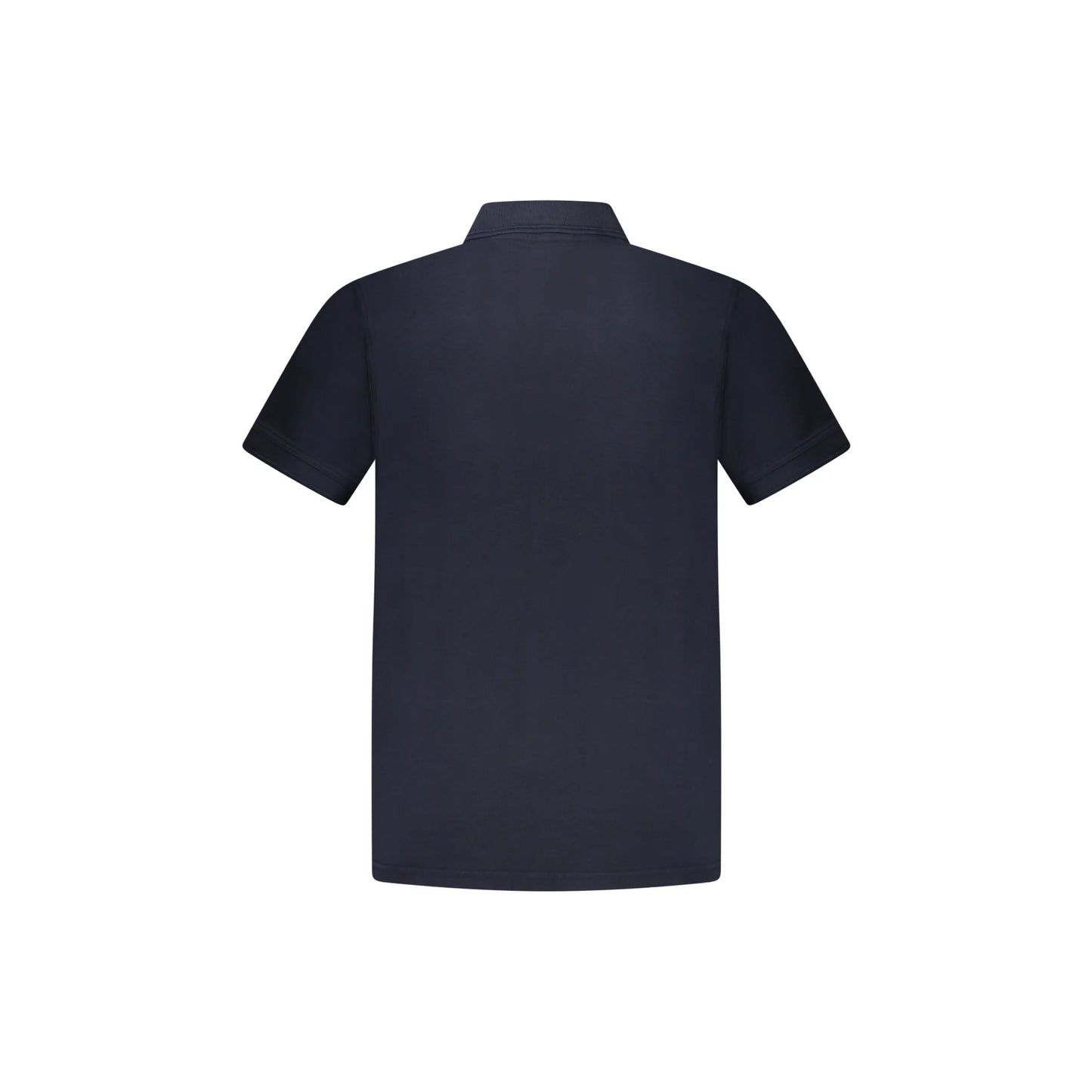 Boss Polo Maniche Corte Uomo Blu Stampa Logo - vista 2