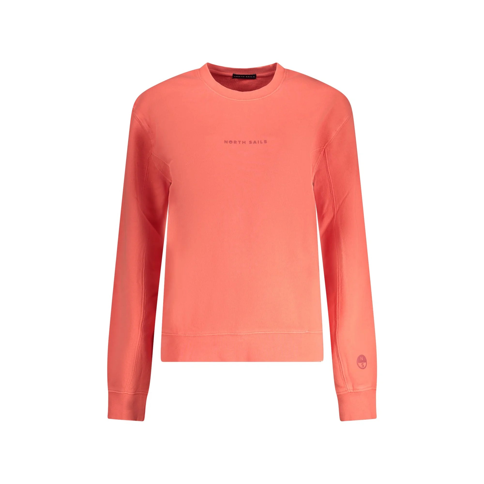 North Sails Felpa Maniche Lunghe Donna Rosa Stampa in Rilievo Felpe - foto prodotto