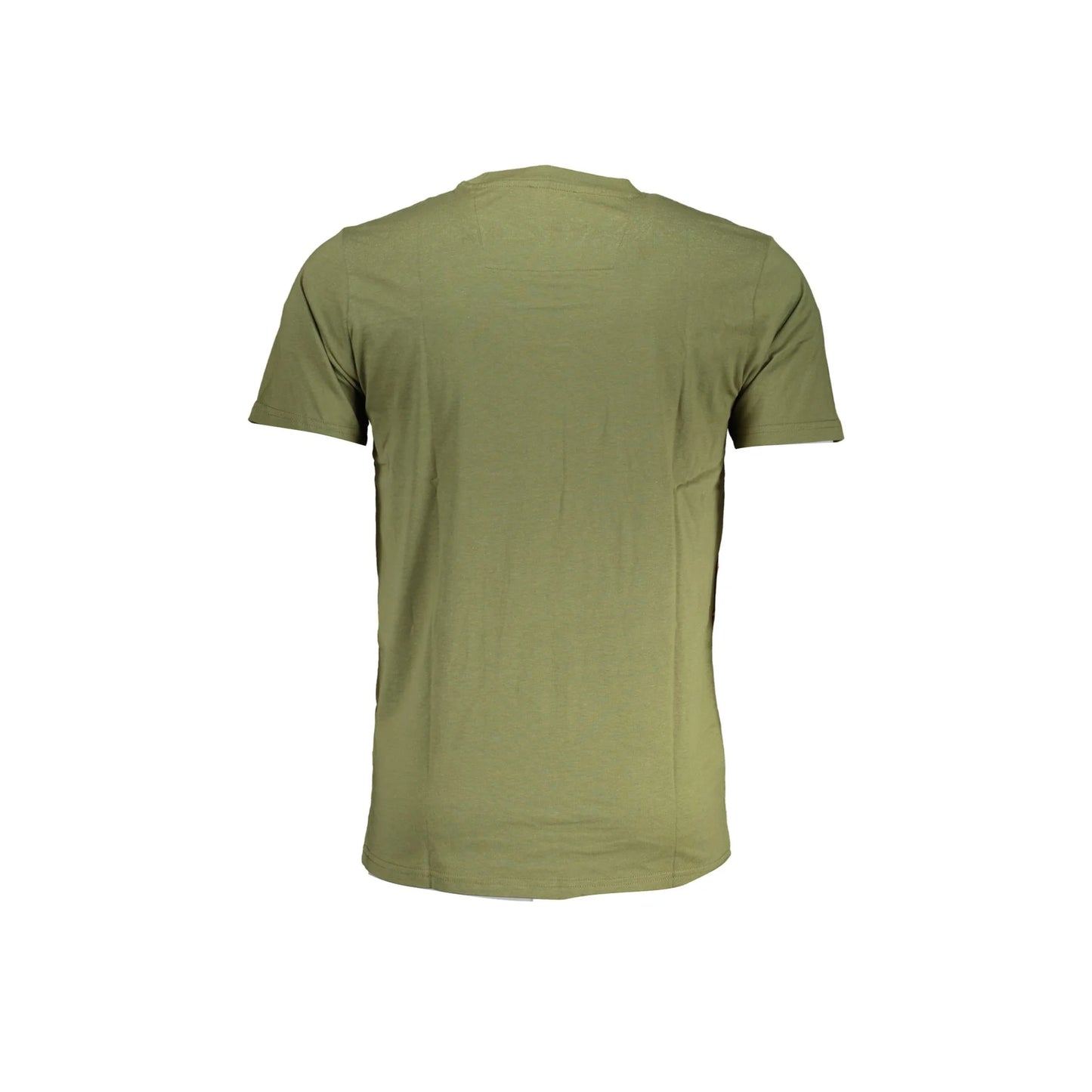 Cavalli Class T-Shirt Maniche Corte Uomo Verde Stampa - vista 2