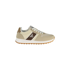 Avirex Sneakers Uomo Beige Stampa Logo