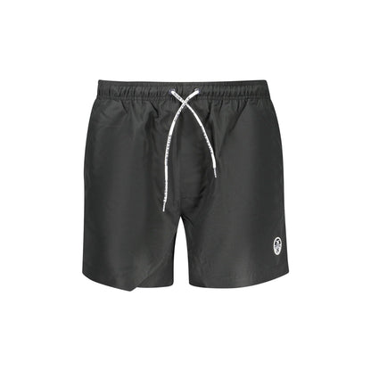 North Sails Costume Mare Uomo Nero Logo - foto prodotto