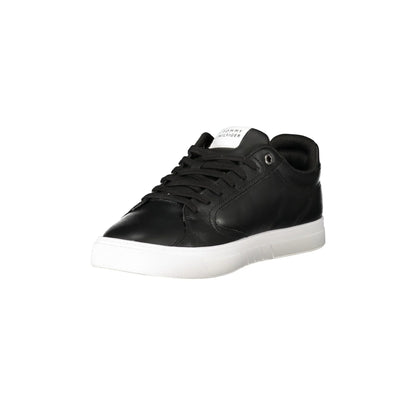 TOMMY HILFIGER Sneakers Uomo Nere con Lacci e Dettagli a Contrasto nero - vista 3