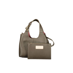 Coccinelle Pochette Donna Marrone Logo