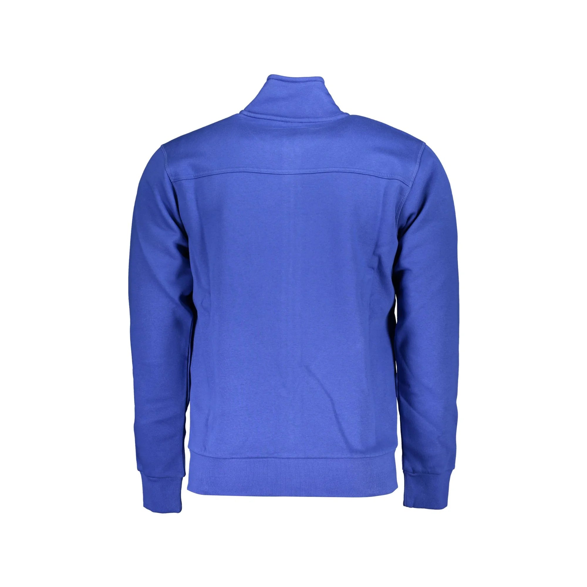U.S. GRAND POLO FELPA CON ZIP UOMO BLU