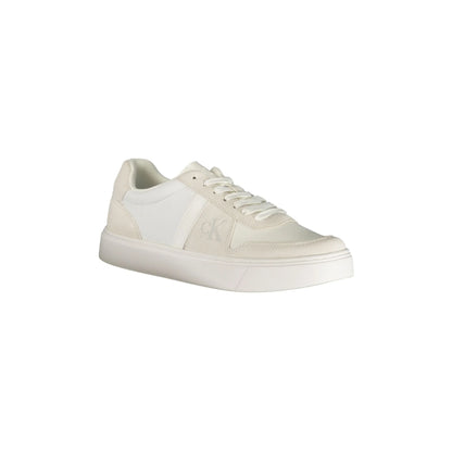 Calvin Klein Sneakers Uomo Bianche Stampa Logo bianco - vista 2
