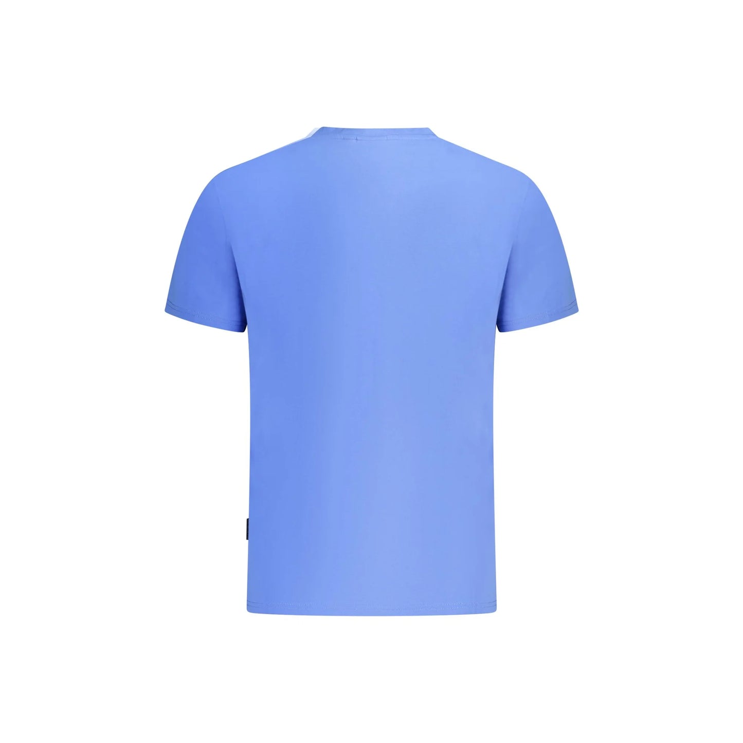 Napapijri T-Shirt Maniche Corte Uomo Blu Ricamo - vista 2