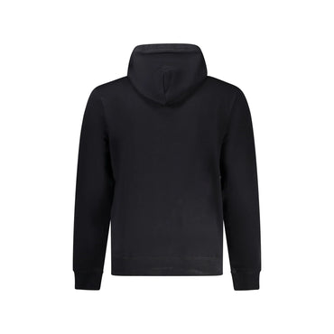 Napapijri Felpa Maniche Lunghe Uomo Nera Stampa Logo Felpe nero - vista 2