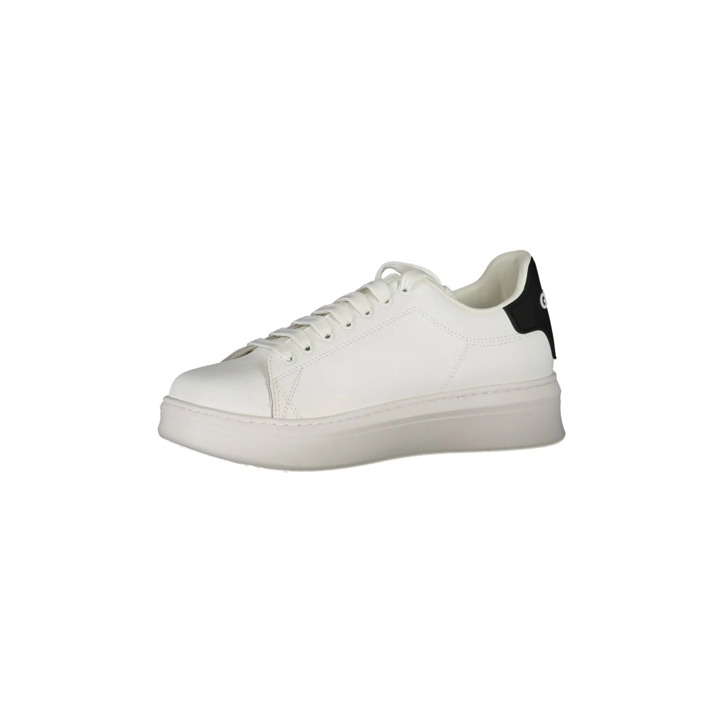 GAELLE PARIS Scarpe Sneakers Uomo Bianche con Dettagli a Contrasto bianco - vista 3