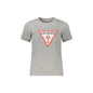 Guess Jeans T-Shirt Maniche Corte Donna Grigia Stampa Logo Grigio - foto prodotto