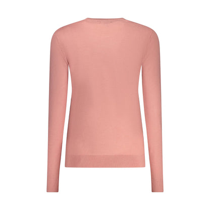 Norway 1963 Maglia Donna Rosa Girocollo Maniche Lunghe Logo Maglie - vista 2