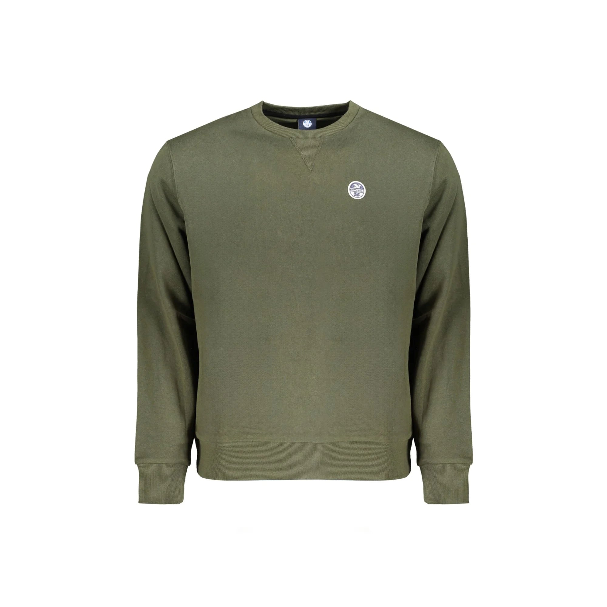 NORTH SAILS FELPA SENZA ZIP UOMO VERDE