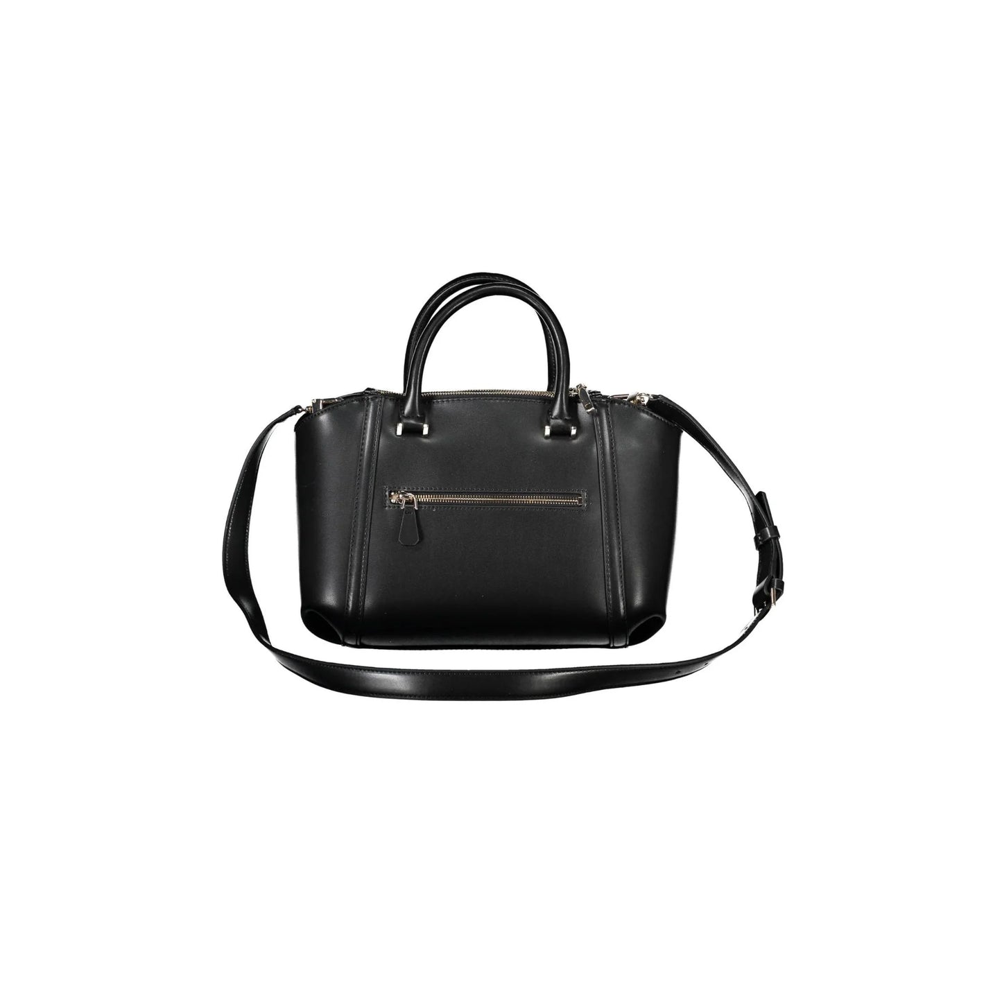Guess Jeans Borsa a Tracolla Donna Nera Dettagli a Contrasto Borse nero - vista 2