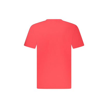 Fila T-Shirt Maniche Corte Uomo Rossa Stampa Logo rosso - vista 2