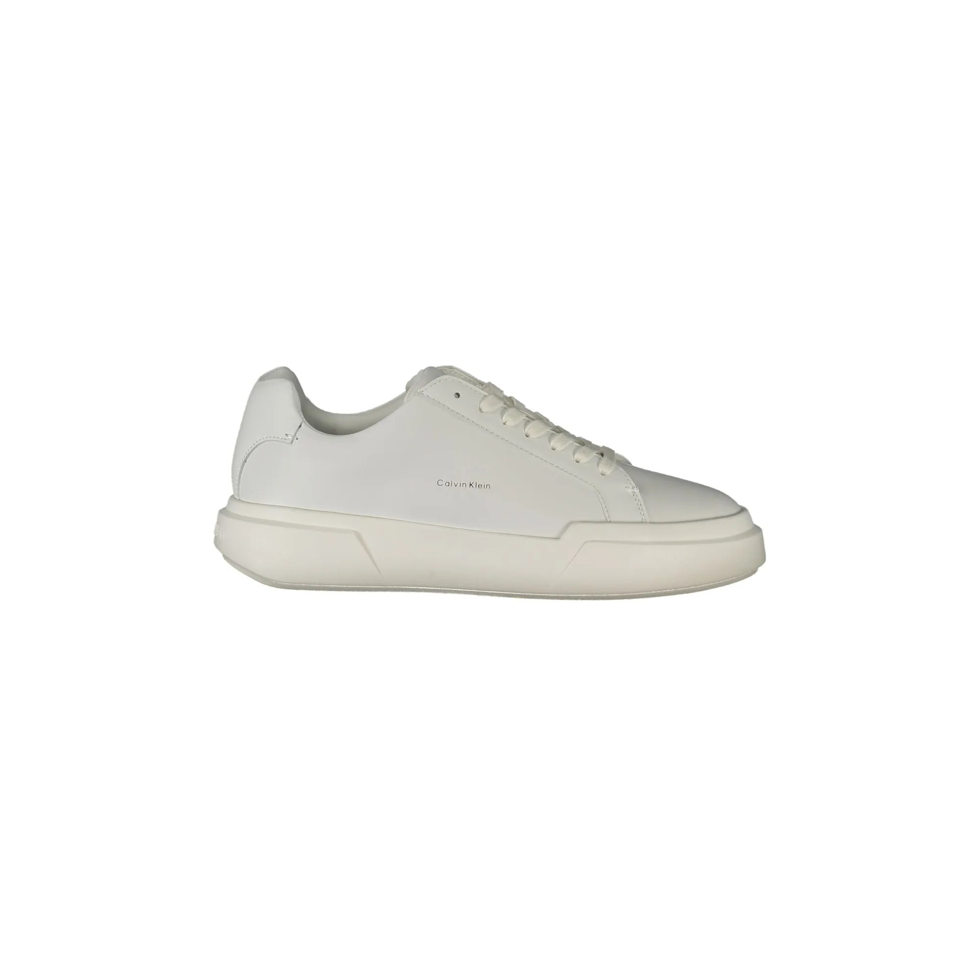 CALVIN KLEIN Sneakers Donna Bianche con Lacci e Plantare Removibile Bianco - foto prodotto