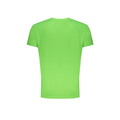 Norway 1963 T-Shirt Maniche Corte Uomo Verde Ricamo - vista 2
