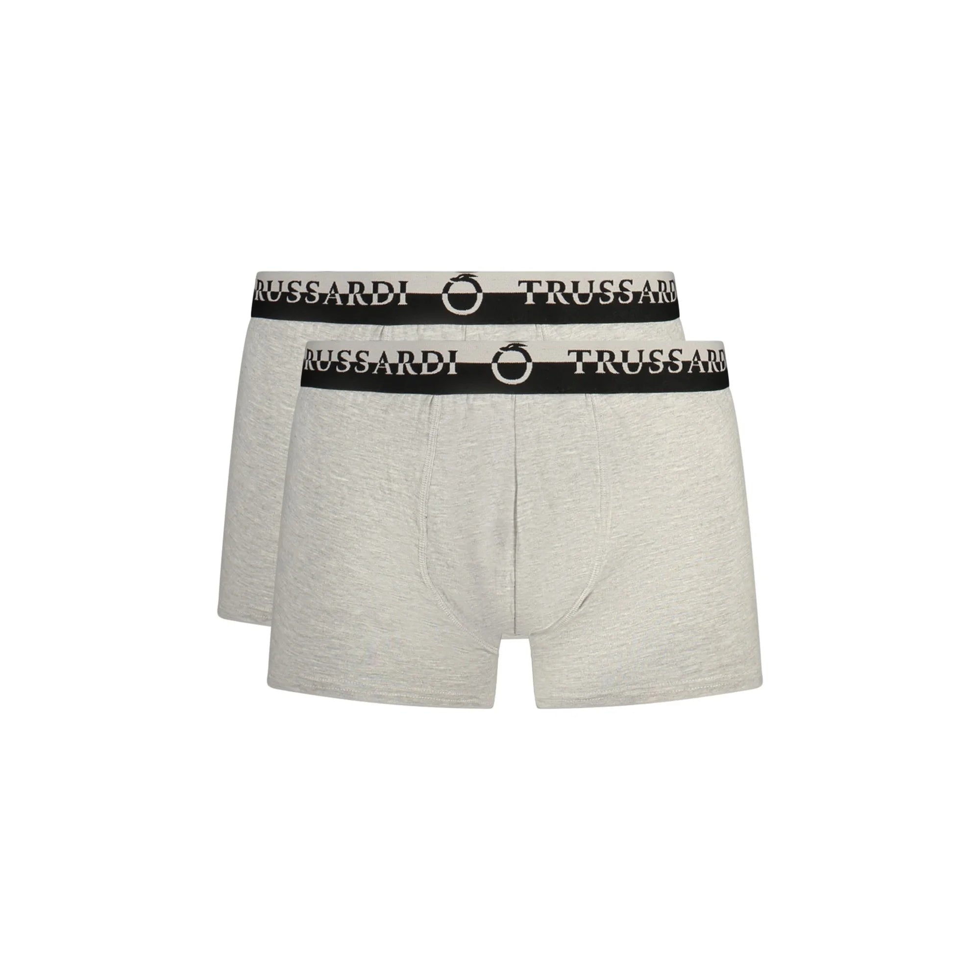 Trussardi Boxer Uomo Grigio Stampa Logo Intimo - foto prodotto
