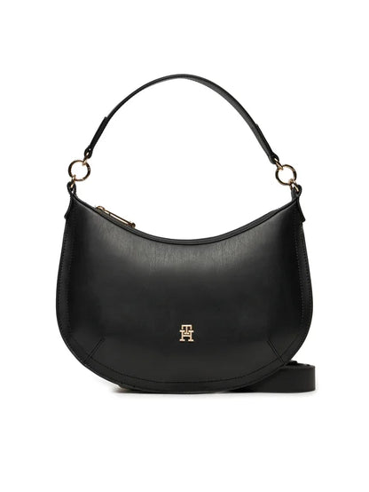 tommy hilfiger borsetta chic shoulder bag aw0aw16687 nero 8720636865331 - immagine 1