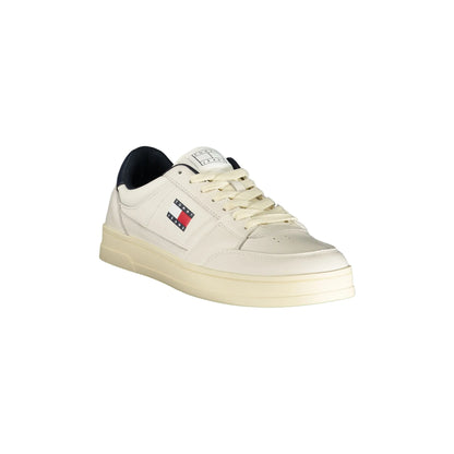 Tommy Hilfiger Sneakers Uomo Bianche Stampa Logo bianco - vista 2