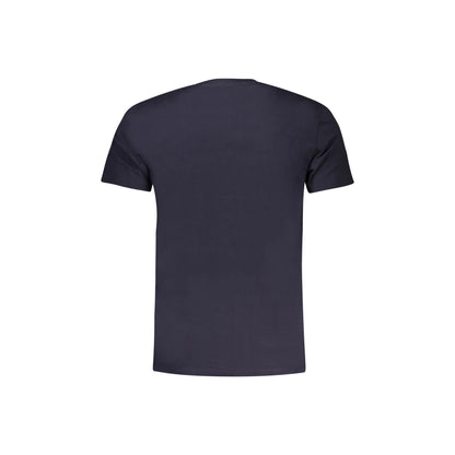 Guess Jeans T-Shirt Maniche Corte Uomo Blu Ricamo - vista 2