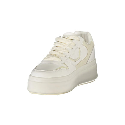 Blauer Sneakers donna bianco
