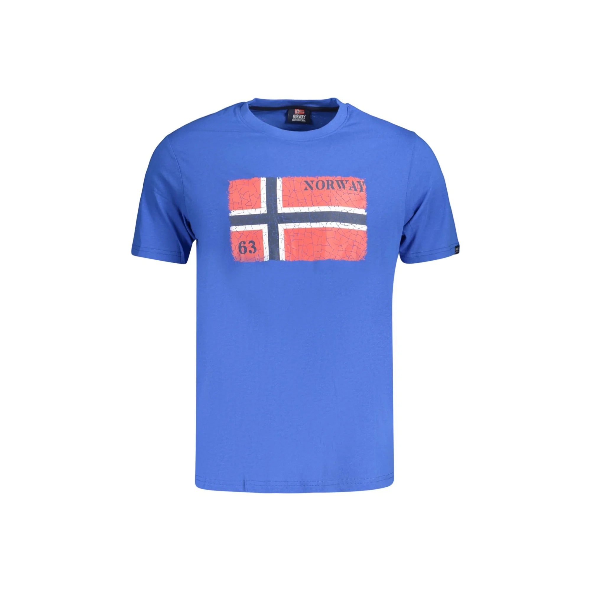 NORWAY 1963 T-SHIRT MANICHE CORTE UOMO BLU