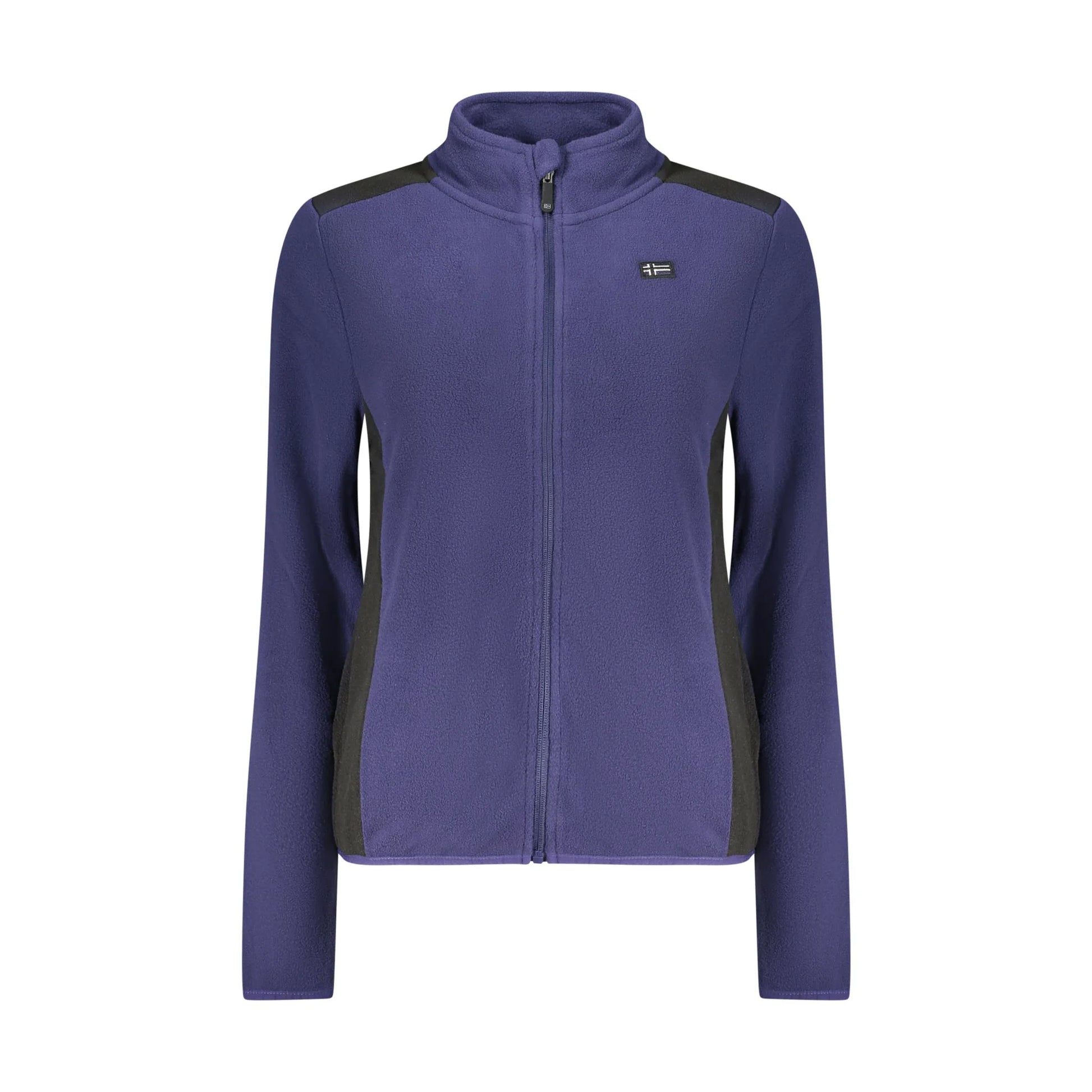 Norway 1963 Felpa Donna Blu con Zip Pile Logo Felpe - foto prodotto