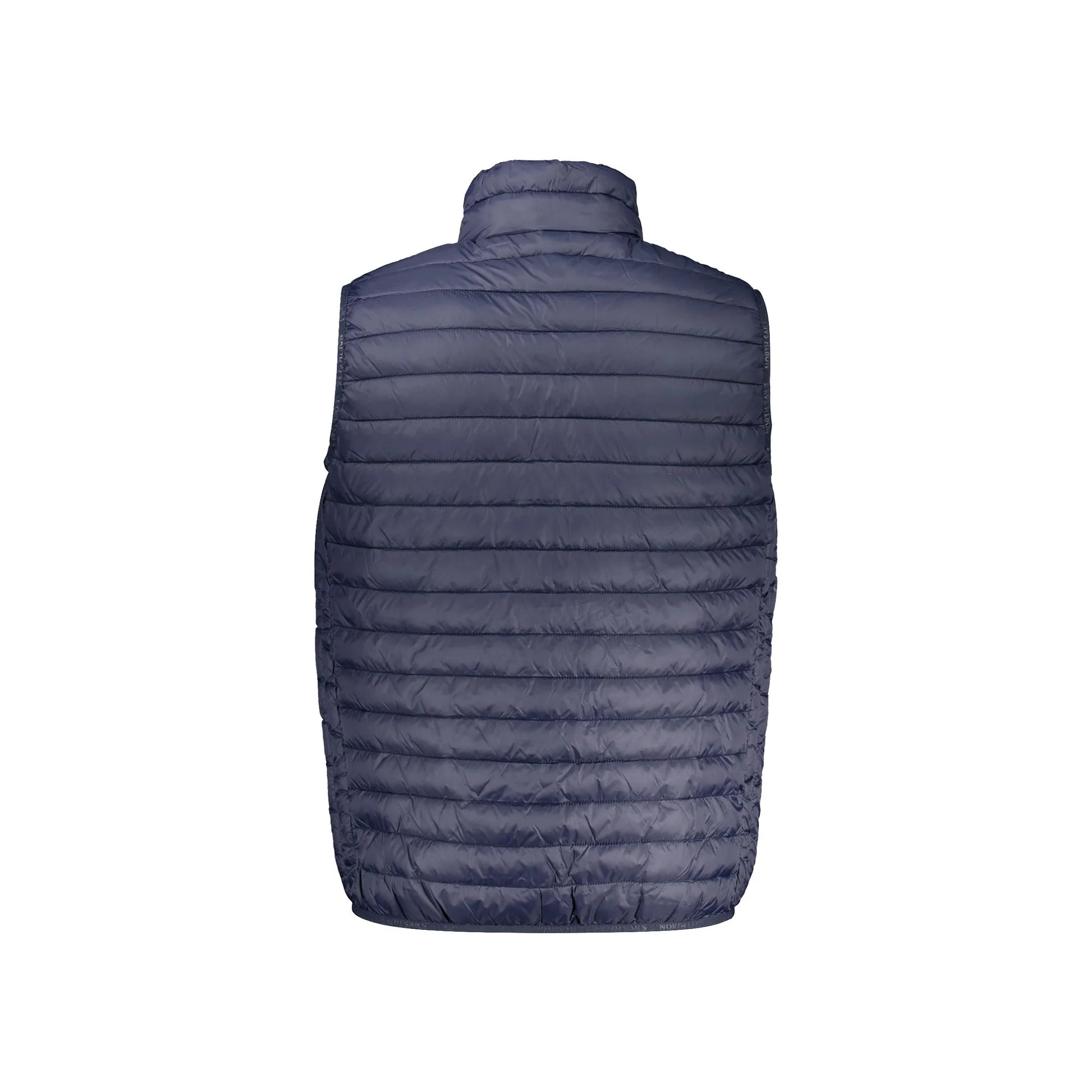 North Sails Smanicato Uomo Blu con Logo Giubbotti e Giacche - vista 2